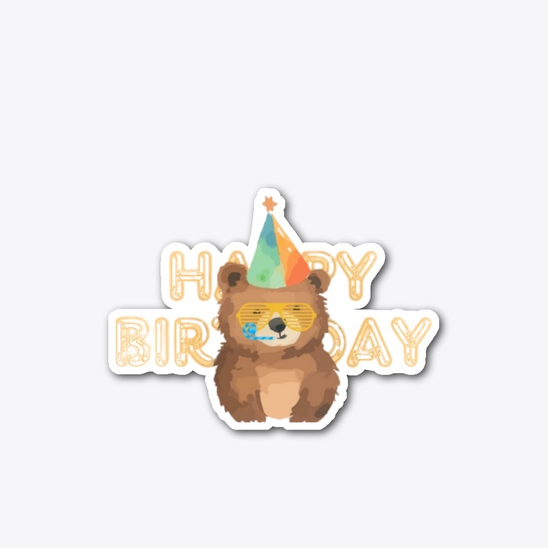 bear happy birthday 🐻