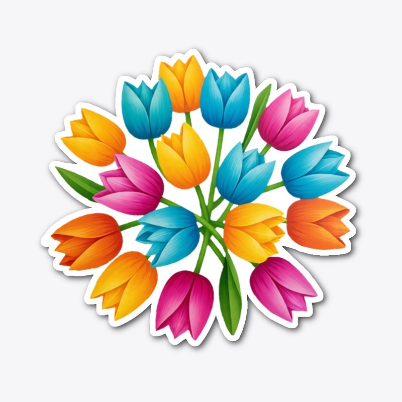 Bloom with Grace – Tulip Tee