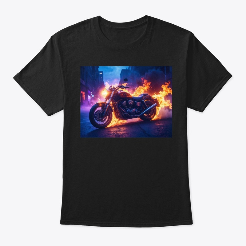 motorcycle flame 