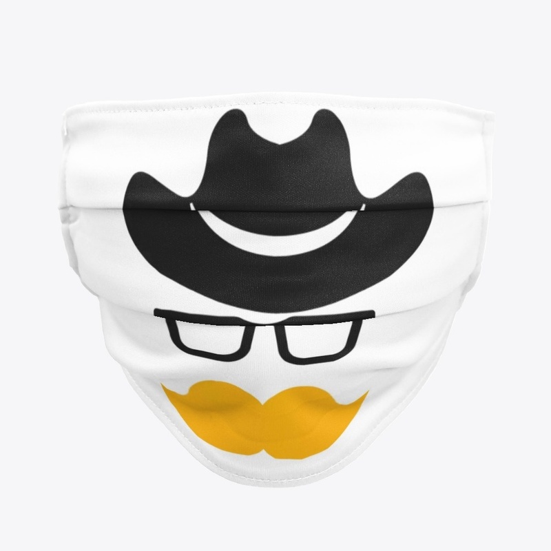 Funky cloth mask and mug