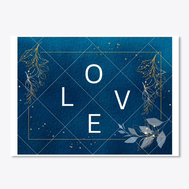 Love in cool color