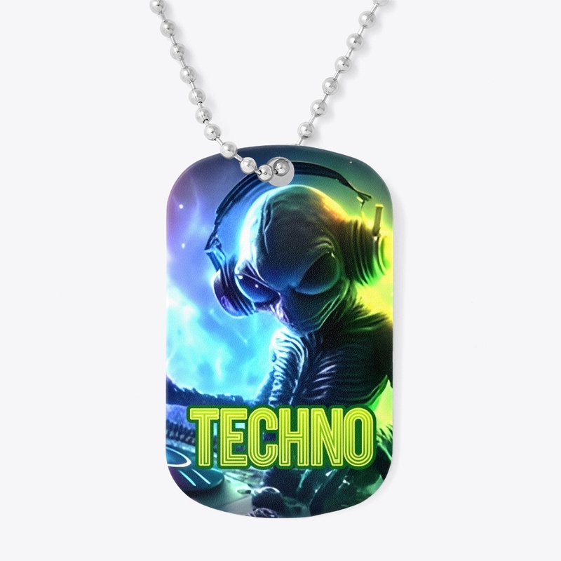 Dog Tag DJ Alien