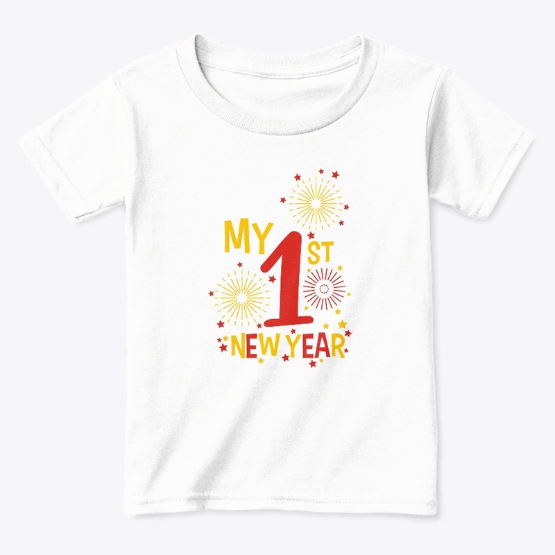 My First New Year - red and yellow