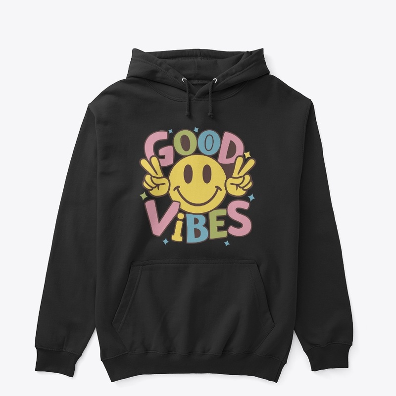 Good Vibes Typography T-shirt