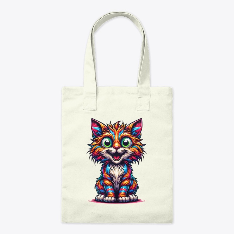 Psychedelic cat  