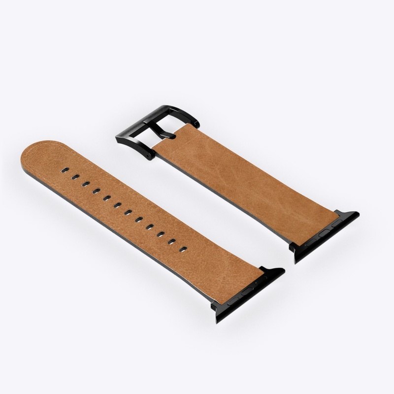 Brown Leather Apple Staps