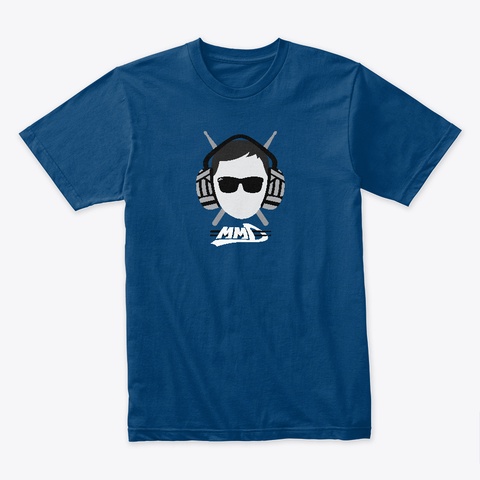 Mmd Unisex Premium Tee Design 01 Cool Blue Kaos Front