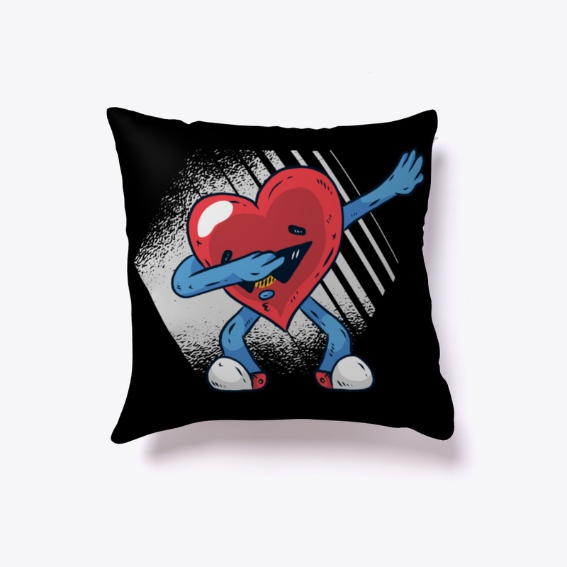 Dabbing Heart Dab Valentines Day Gift