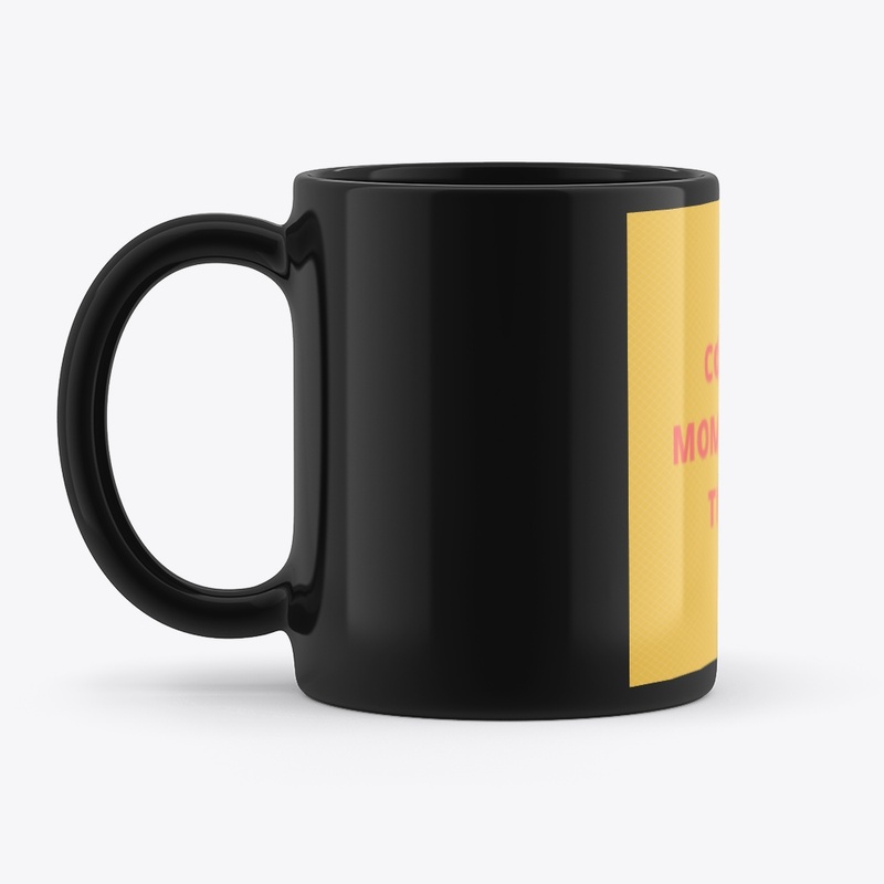 Yellow And Black Mug