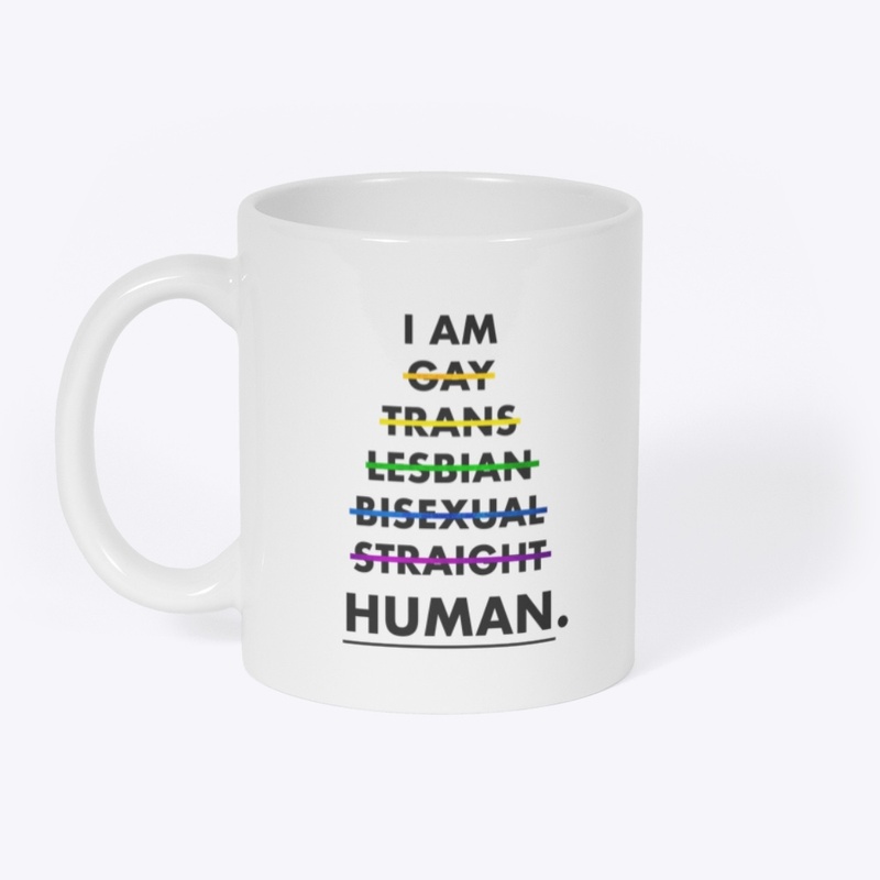 LGBTQ+ Human mug 