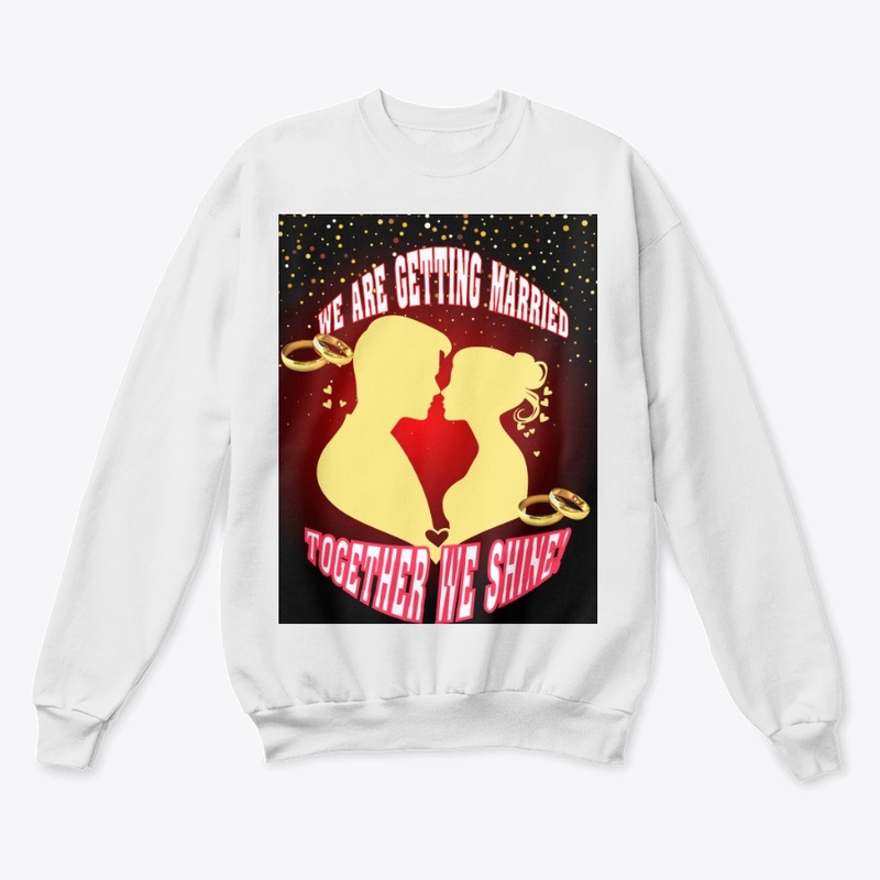 groom and bride's t-shirt