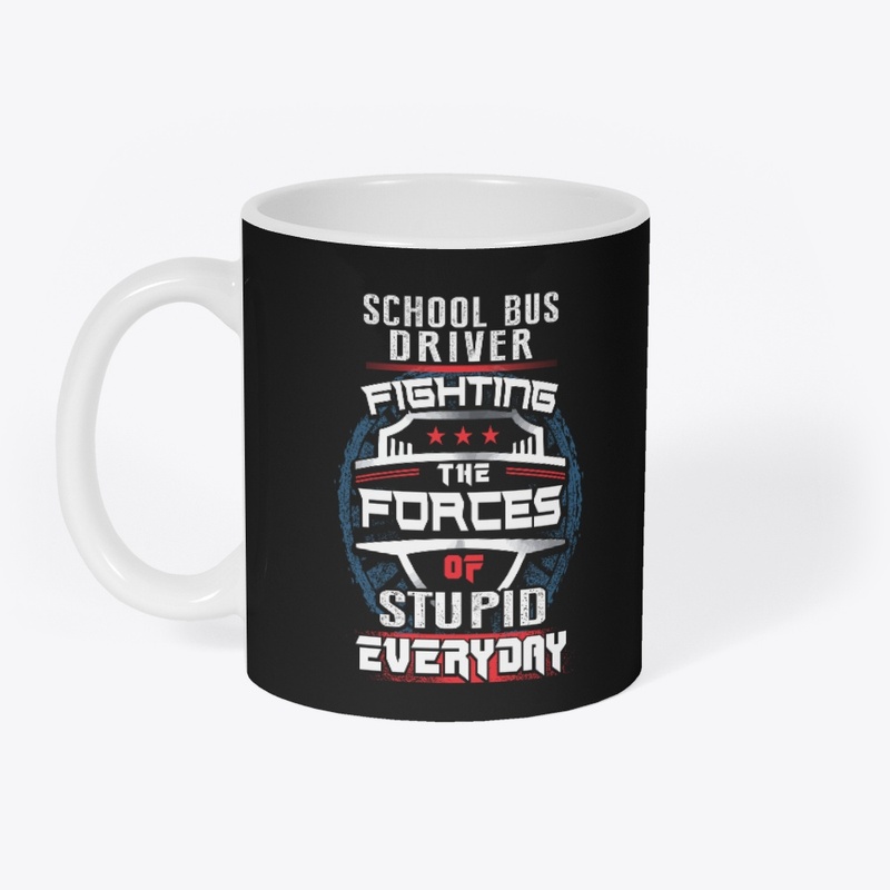 School Bus Driver Fighting The Forces 
