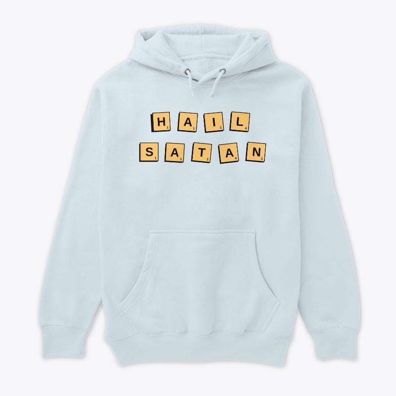 "Hail Satan" - Scr*bble Tiles