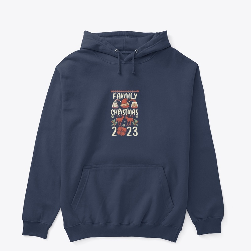 Family christma 2023 t shirt design