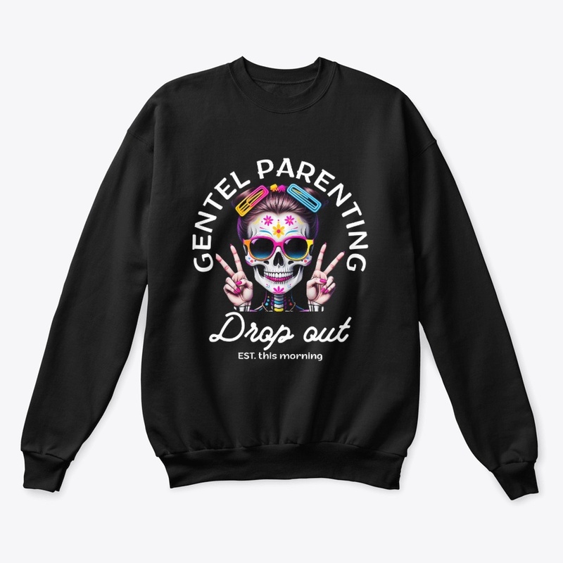 Gentle Parenting Dropout Skull Woman