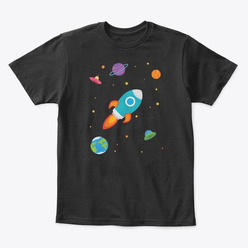 🚀 Rocket in 🌌 Space