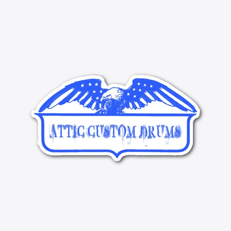 ACD - Eagle Blue Die Cut Sticker