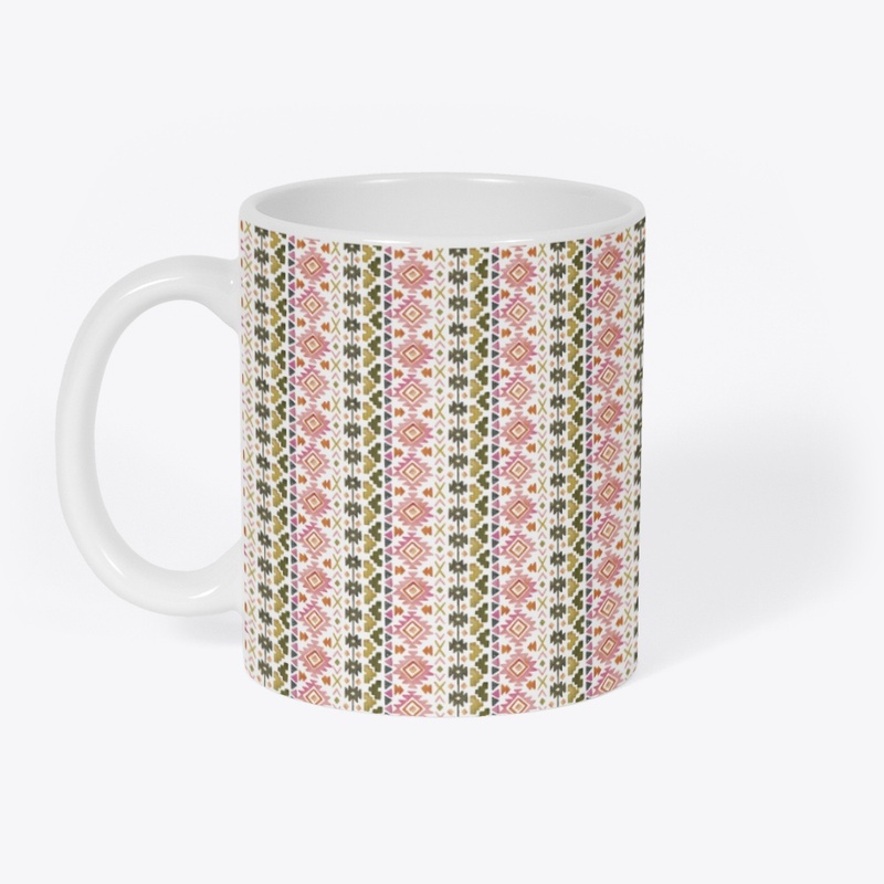 Watercolor boho tribal Mug