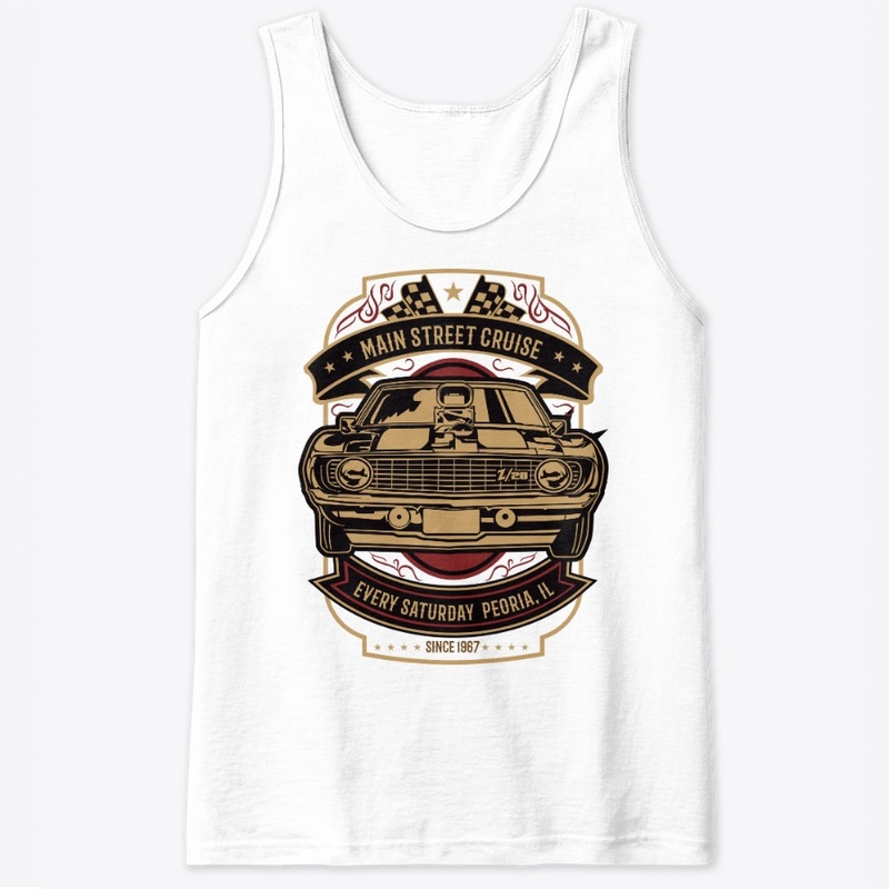 Peoria Illinois Main Street Cruise Shirt