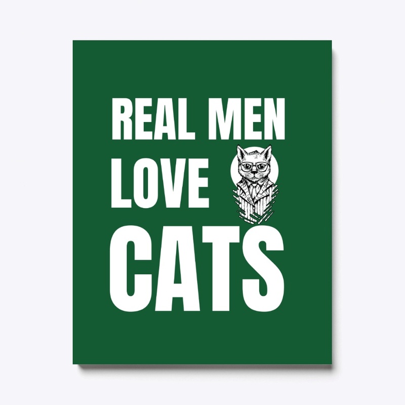 REAL MEN LOVE CATS T SHIRT, GIFT TSHIRT.