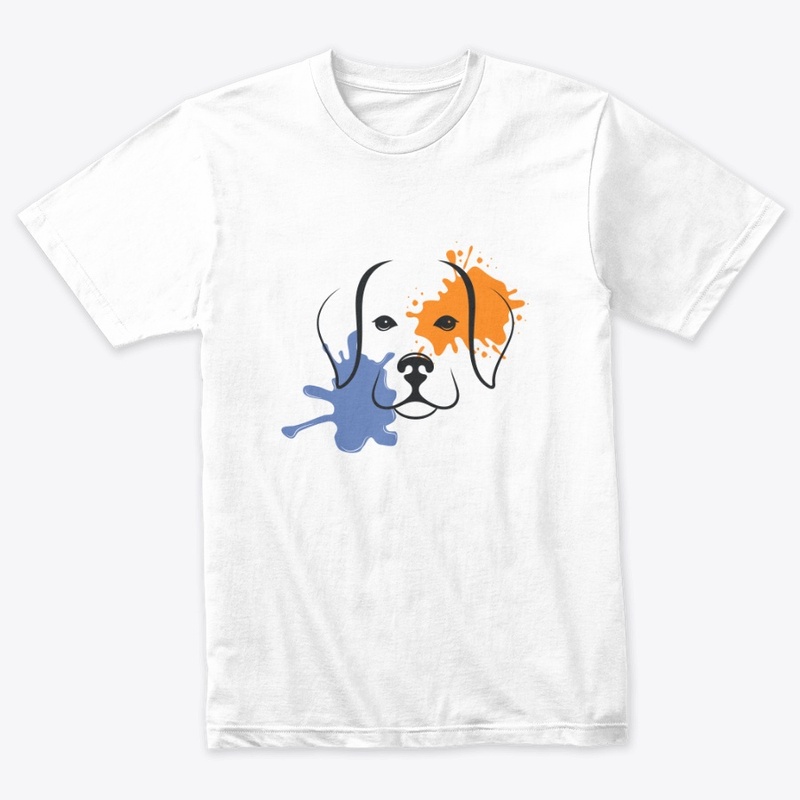 Dog Splash Art