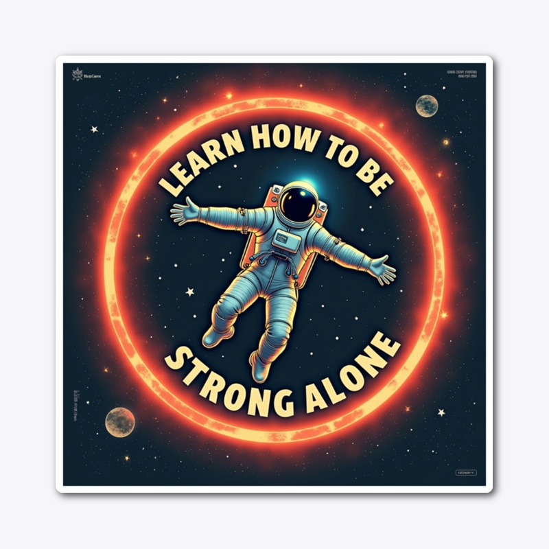 Strong Alone Cosmic Astronaut