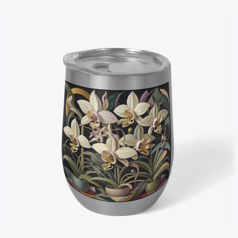 Orchid (Cubism)