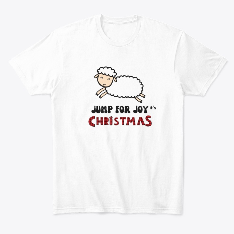 Jump for Joy | White | T-shirt Hoodie