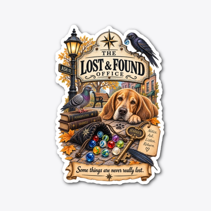 Lost & Found Sticker
