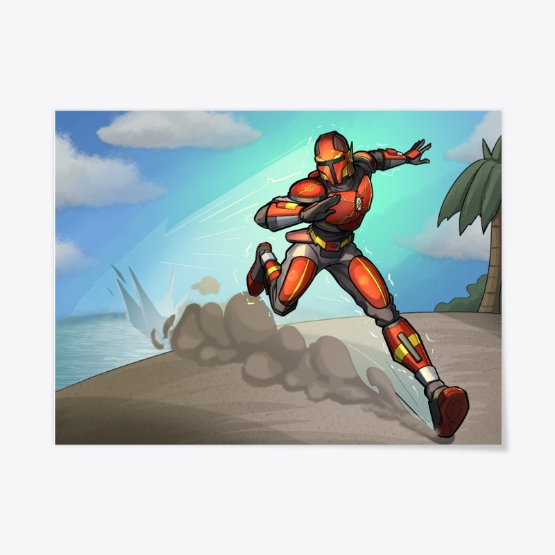 The Fastest Mando Alive POSTER