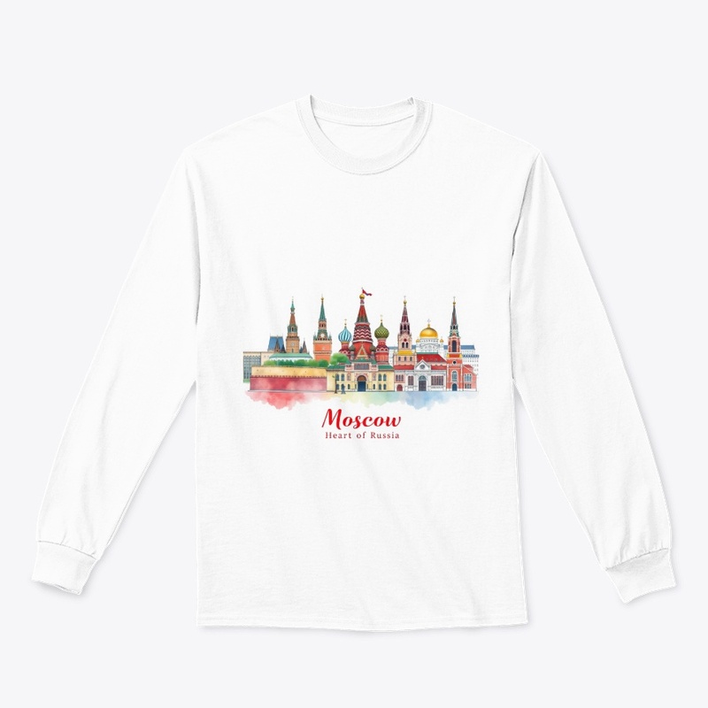 "Colorful Moscow Cityscape Souvenir"