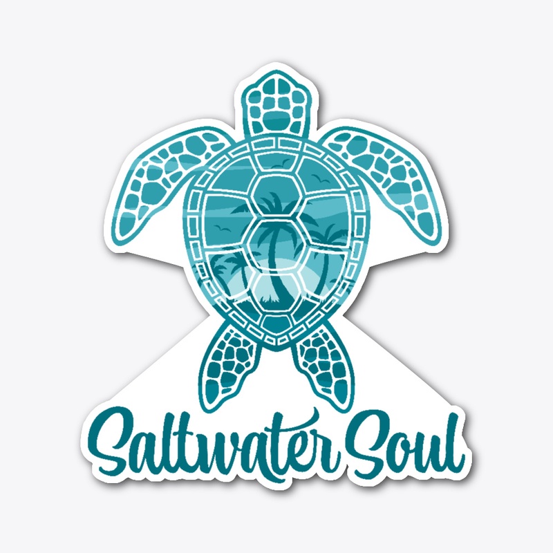 Saltwater Soul Tropical Sea Turtle