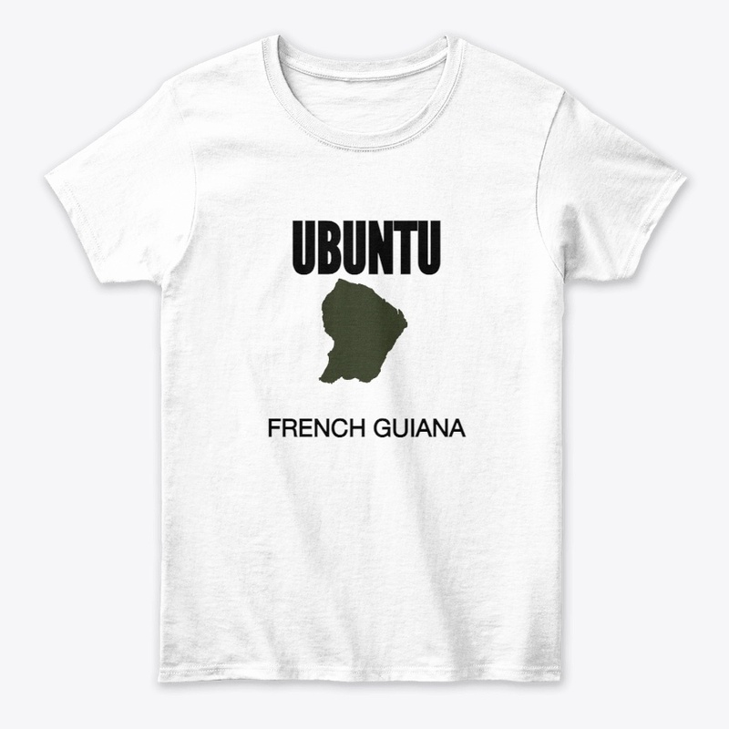UBUNTU - FRENCH GUIANA (WHT)