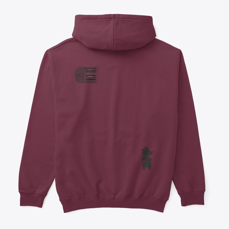 Sweat à capuche emprunte 