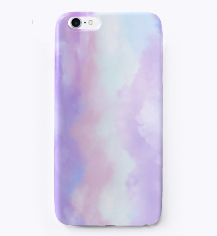 Cotton iron cloud phone case