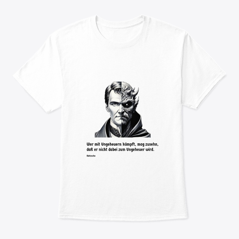 Nietzsche Ungeheuern Monsters