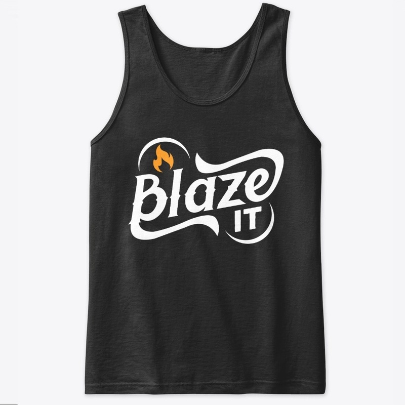 Blaze It! White on Black 2
