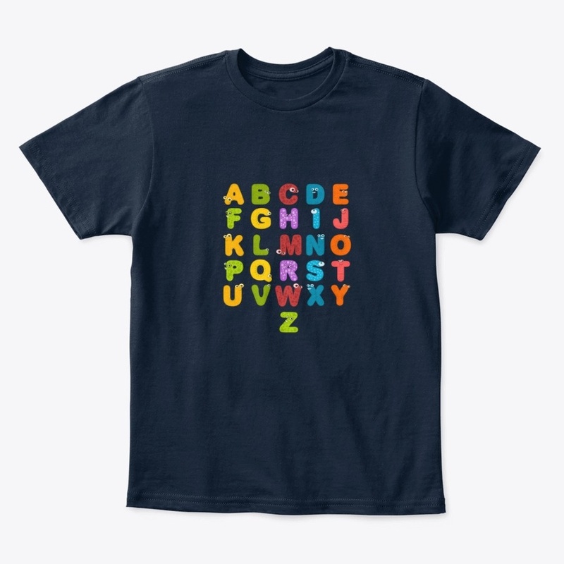 Alphabet Funny t shirts