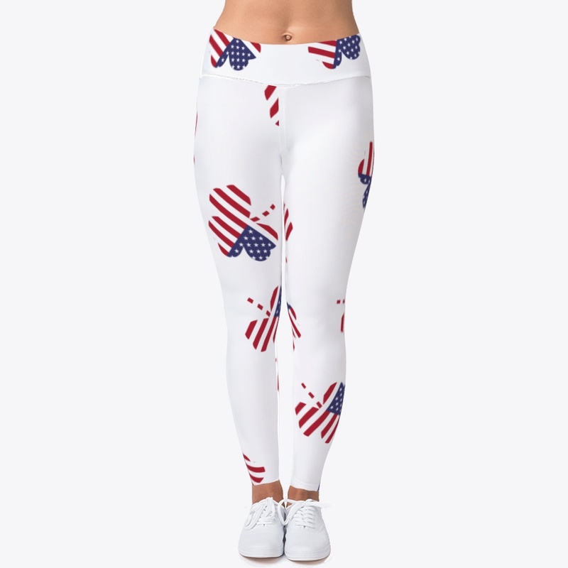 Cool leggings, patrick USA flag 