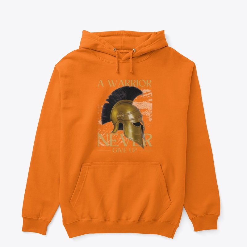 Never Give Up T- Shirt Design 