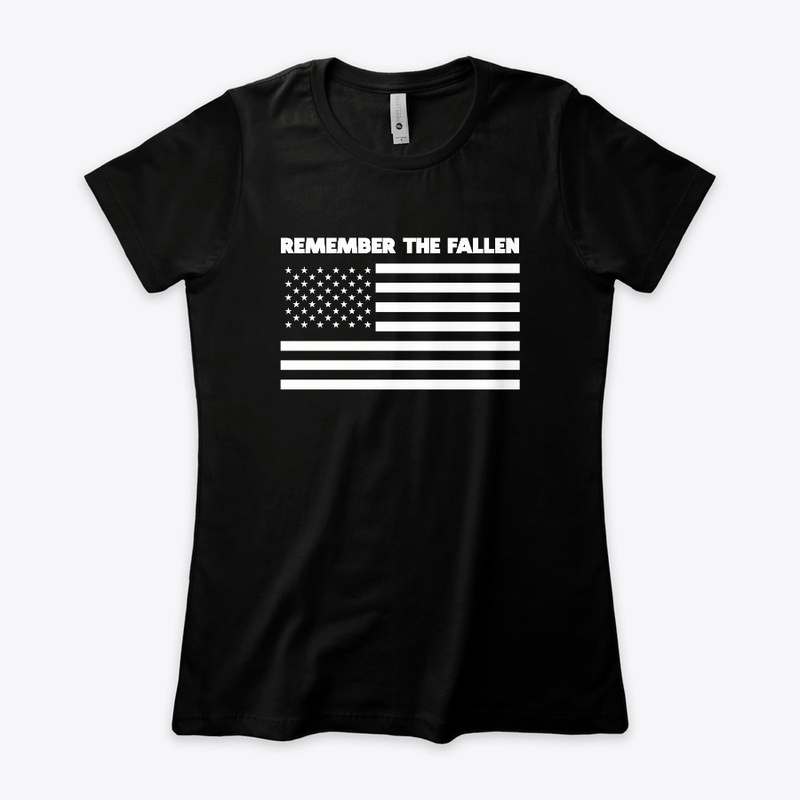 Remember The Fallen - American USA Flag