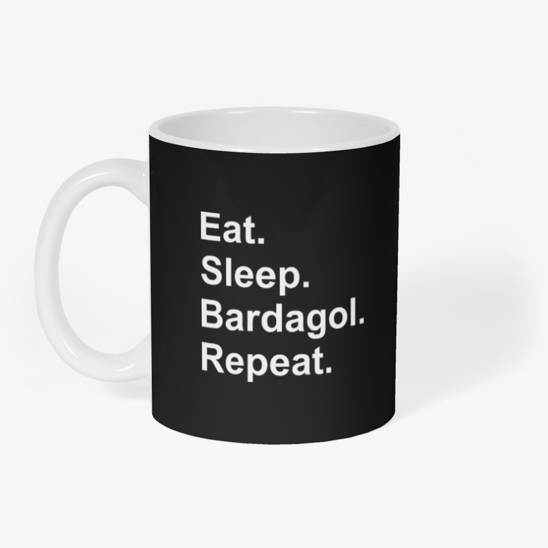 Eat Sleep Bardagol Repeat Tshirt