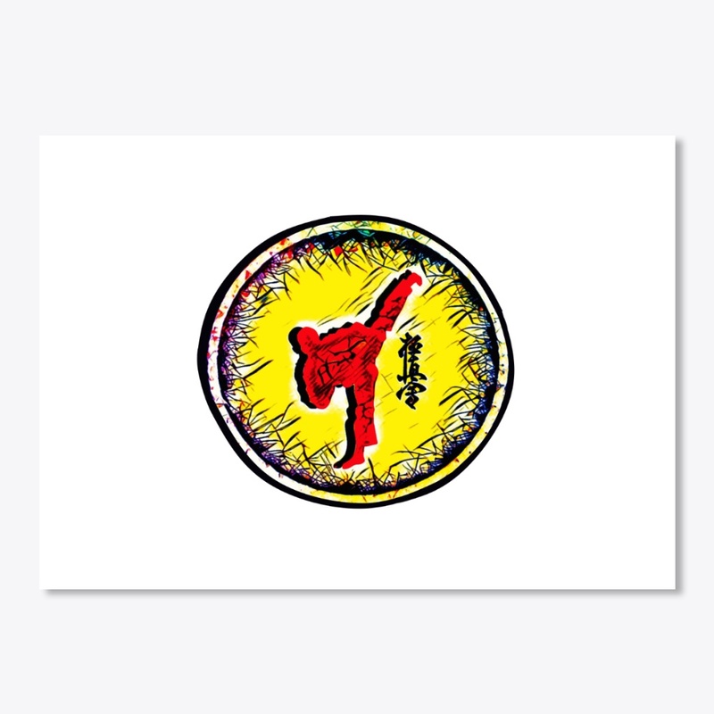 Kyokushin karate fighter