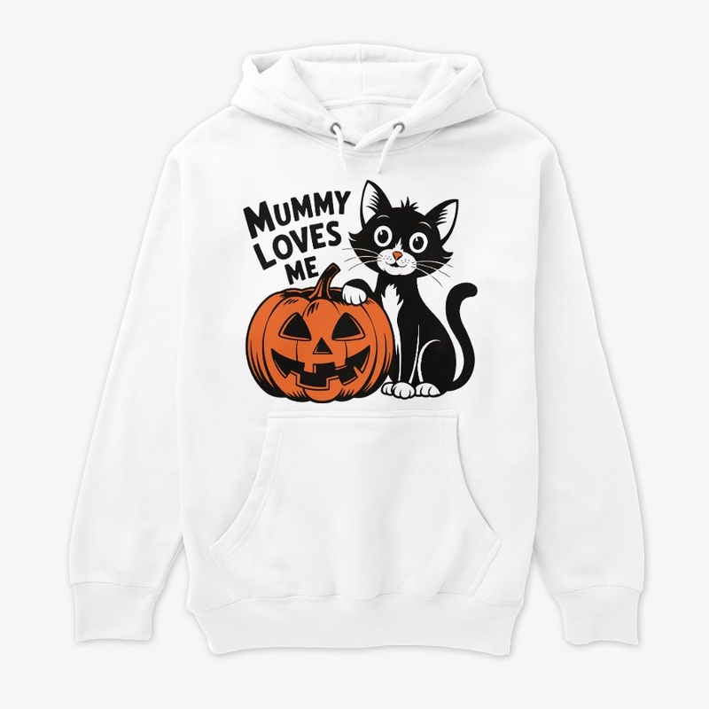 Mummy Loves Me Cute Halloween T-Shirt.