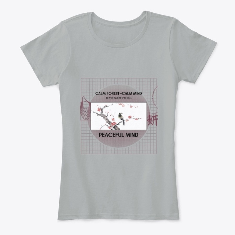 Calm Forest Peacefulmind  Streetwear