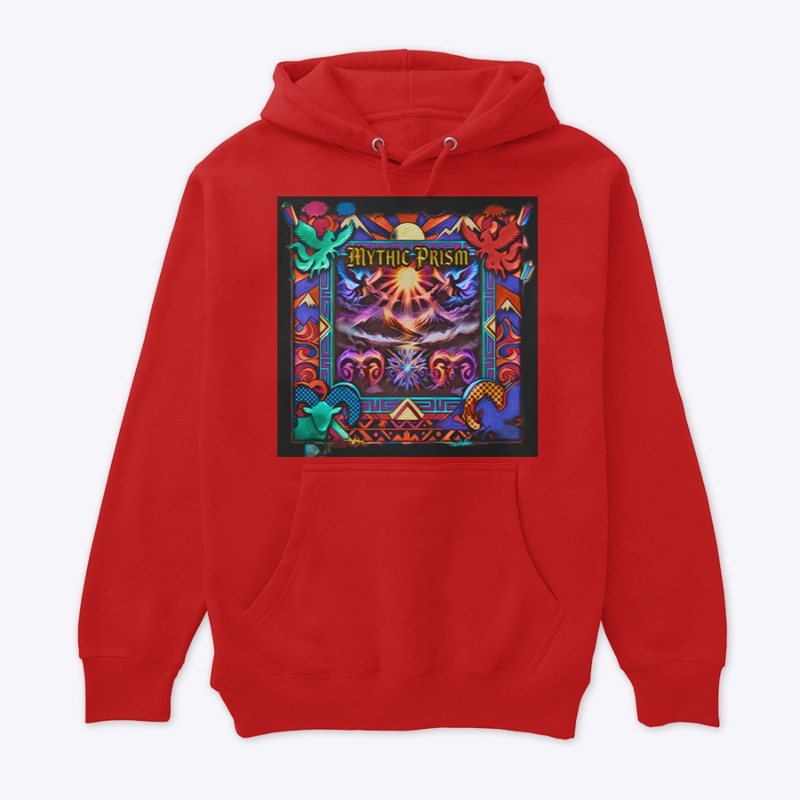 Psychedelic Neon Trippy Festival Art