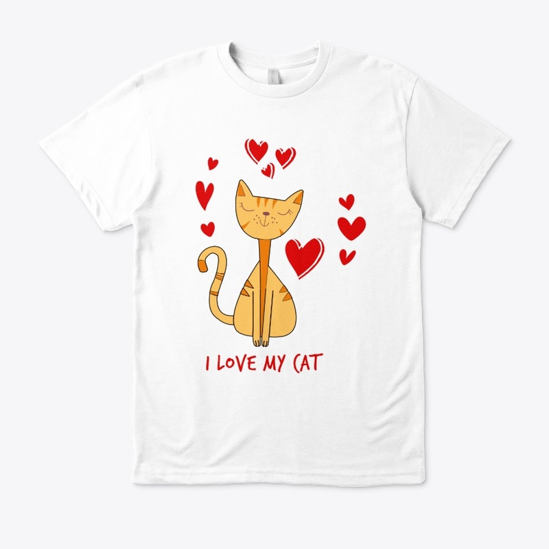 I love my cat.