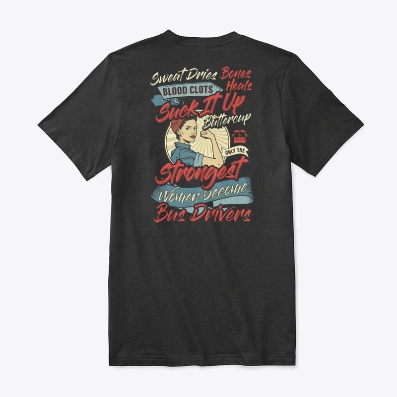 Strong Bus Driver Hoodie