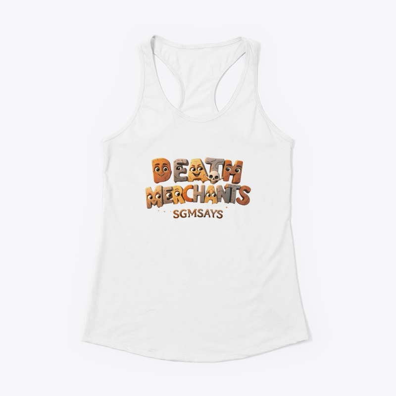 Death Merchants February 2026 - Women's Racerback Tank
