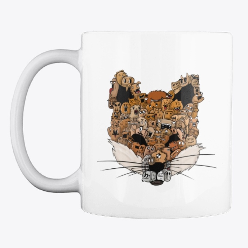 Fox doodle Mug